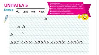 Litera s mic de mână - Ora de scriere :)