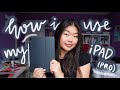 HOW I USE MY IPAD PRO IN UNIVERSITY ✩ apps + review | Allie C.