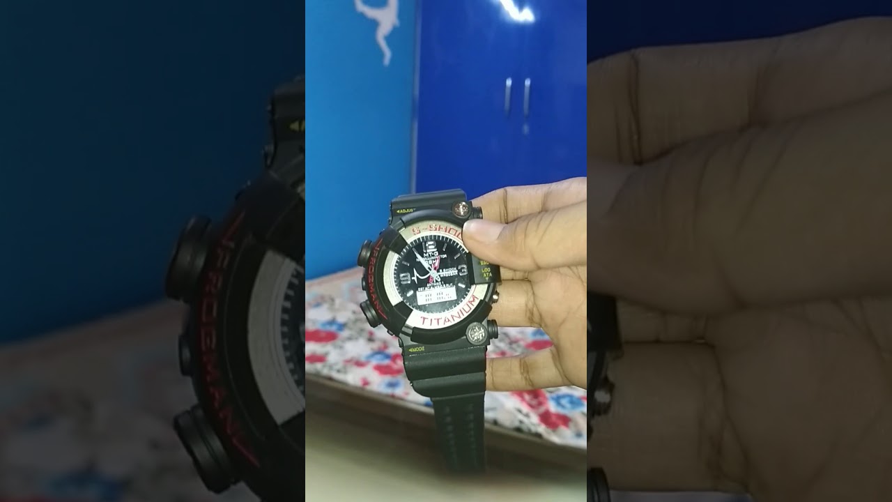 s shock watch alarm