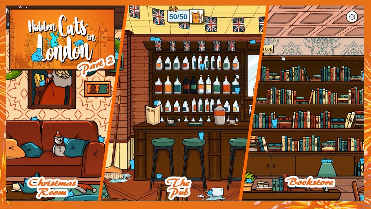 Hidden Cats in London Part 2 Cozy Hidden Object Game YouTube