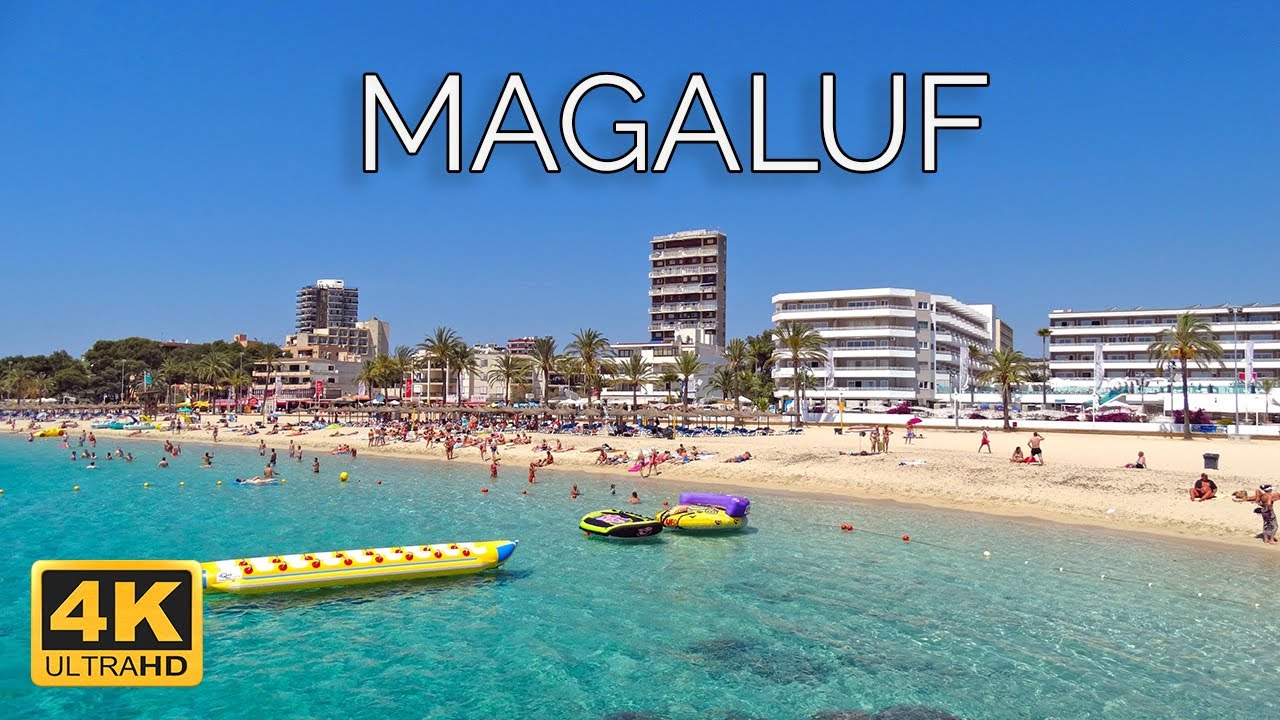 Magaluf, Mallorca, Spain 🇪🇸 | 4K Drone Footage