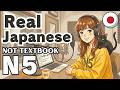 Japanese Listening Practice N5 | Real Life Moments #5 (Not Textbook)