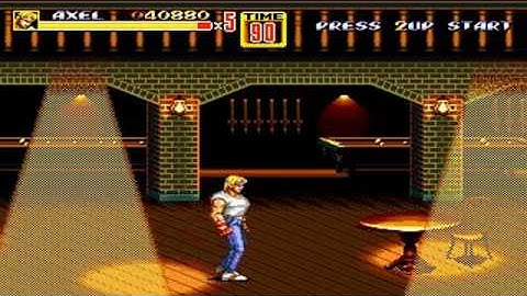 Streets of Rage 2 Walkthrough Part 1