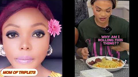 JUMA JUX Wife, Priscilla Ojo Eating Challenge Wins 1million Naira.