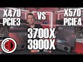AMD Ryzen 3900X 3700X - X470 vs X570 Review