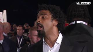 David Haye says he sees nothing to worry him in Anthony Joshua