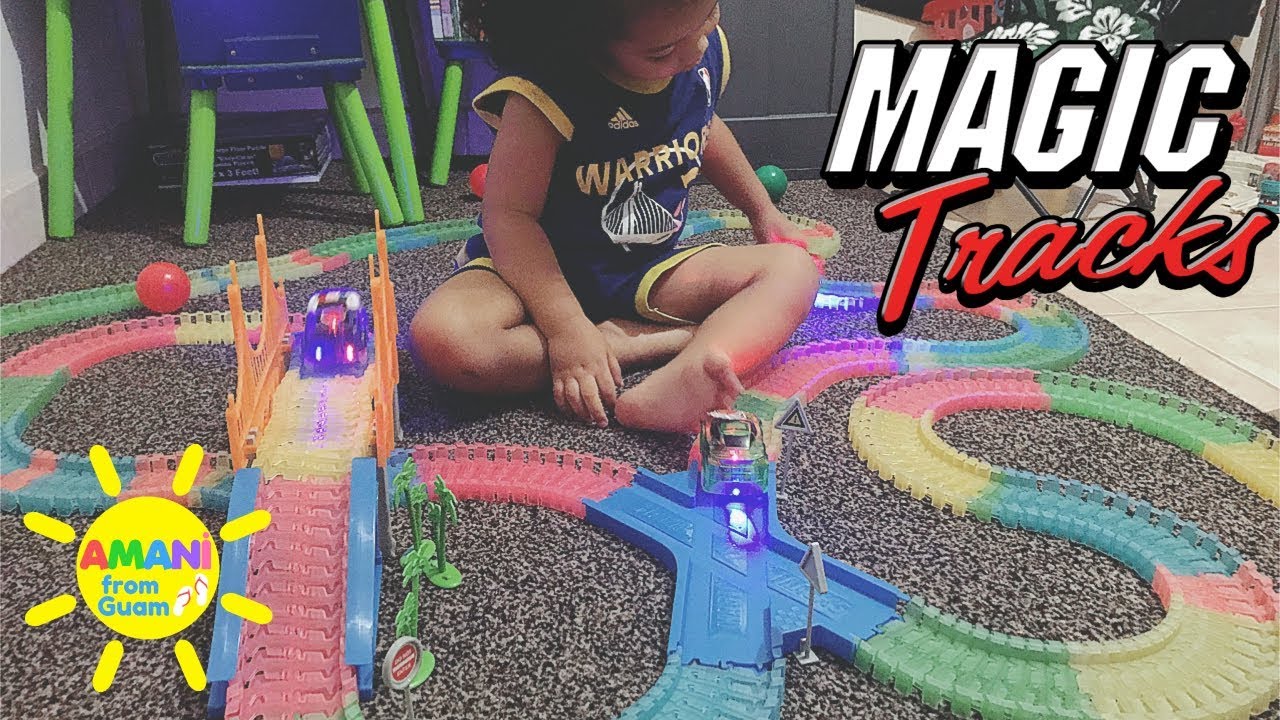 Magic Tracks MEGA Toy Cars Set AS SEEN ON TV Review