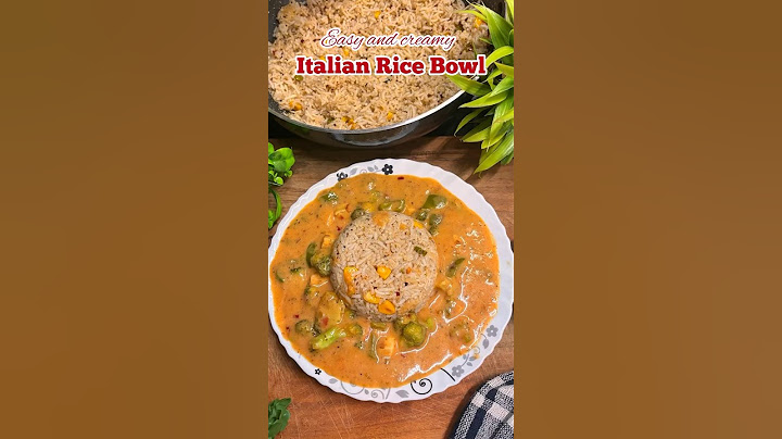 Rice Bowl | Italian Rice Bowl | Herbed Rice #shorts #food #viralshorts #rice