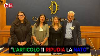L'ARTICOLO 11 IN PARLAMENTO: "L'ITALIA RIPUDIA LA GUERRA", MA È COMPLICE DI GENOCIDIO