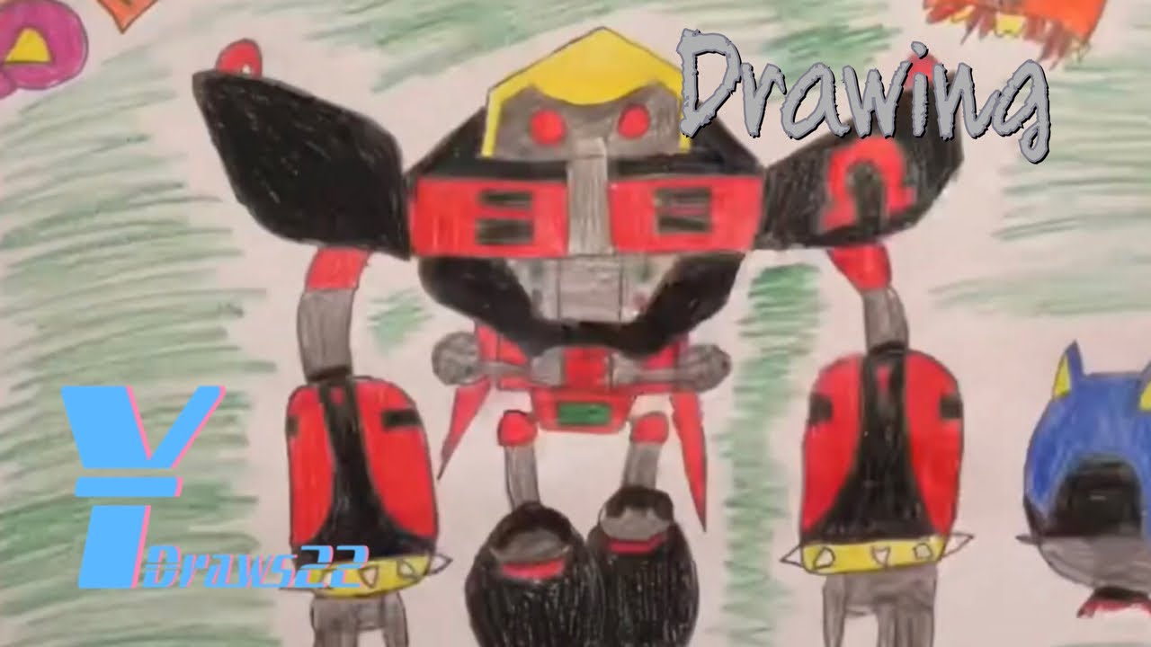 Omega Rampage - Hand Drawn Drawing