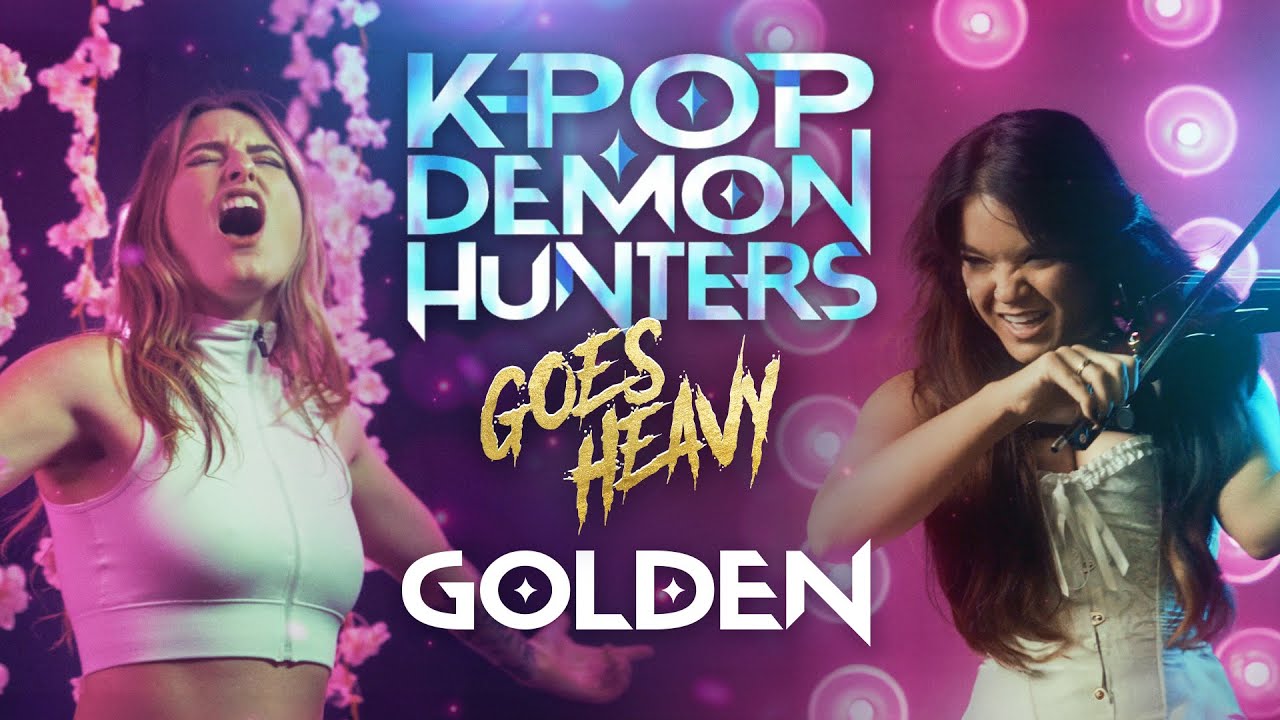 GOLDEN - HUNTR/X METAL COVER by KAYLA KING & ‪@MiaAsano (KPop Demon Hunters Huntrix) @Netflix ‬
