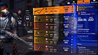 268K Dmg Shotgun Build Layout The Division 2