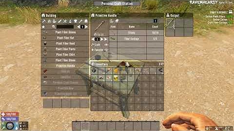 ActiveIngredients Modlet Demo - Making a stone axe in Ravenhearst