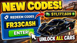 NEW DRIVING EMPIRE CODES 2026! GET ALL CARS & FREE MONEY ✅ ALL CODES FOR ROBLOX DRIVING EMPIRE