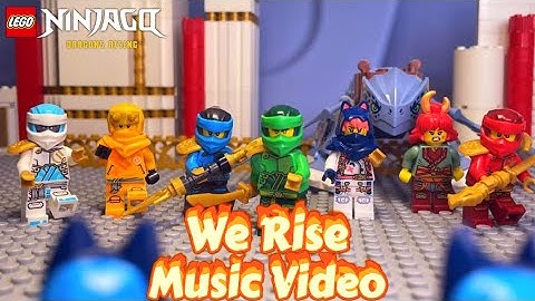 We Rise | Ninjago Dragons Rising Season 2 Stop Motion Music Video
