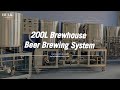 Hulk brewtech 200l brewhouse beer brewing system