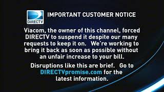 My Memory Recreation - 1:1 Replica - DirecTV Viacom Blackout Message (July 2012)