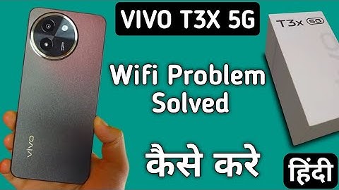 Wi Fi connected but no internet access Vivo t3x, Wi Fi connect hone per bhi internet nahin chal raha