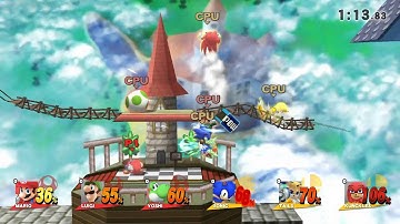 Team Mario vs Team Sonic