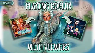 Play Roblox with me | DTI  Live #dresstoimpress #roblox #shorts