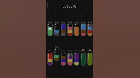 Soda sort puzzle level 101