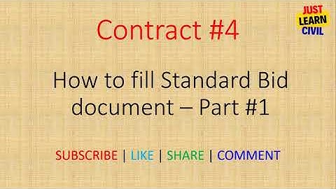 [CONTRACT #4] How to Fill up Standard bid document (SBD) up to 2 crore| PPMO | Tender notice | BDS