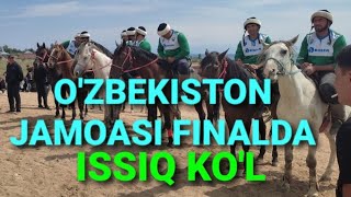 #O'ZBEKISTON KOPKARI JAMOASI FINALDA, #QIRG'IZISTON,#ISSIQ KO'L,