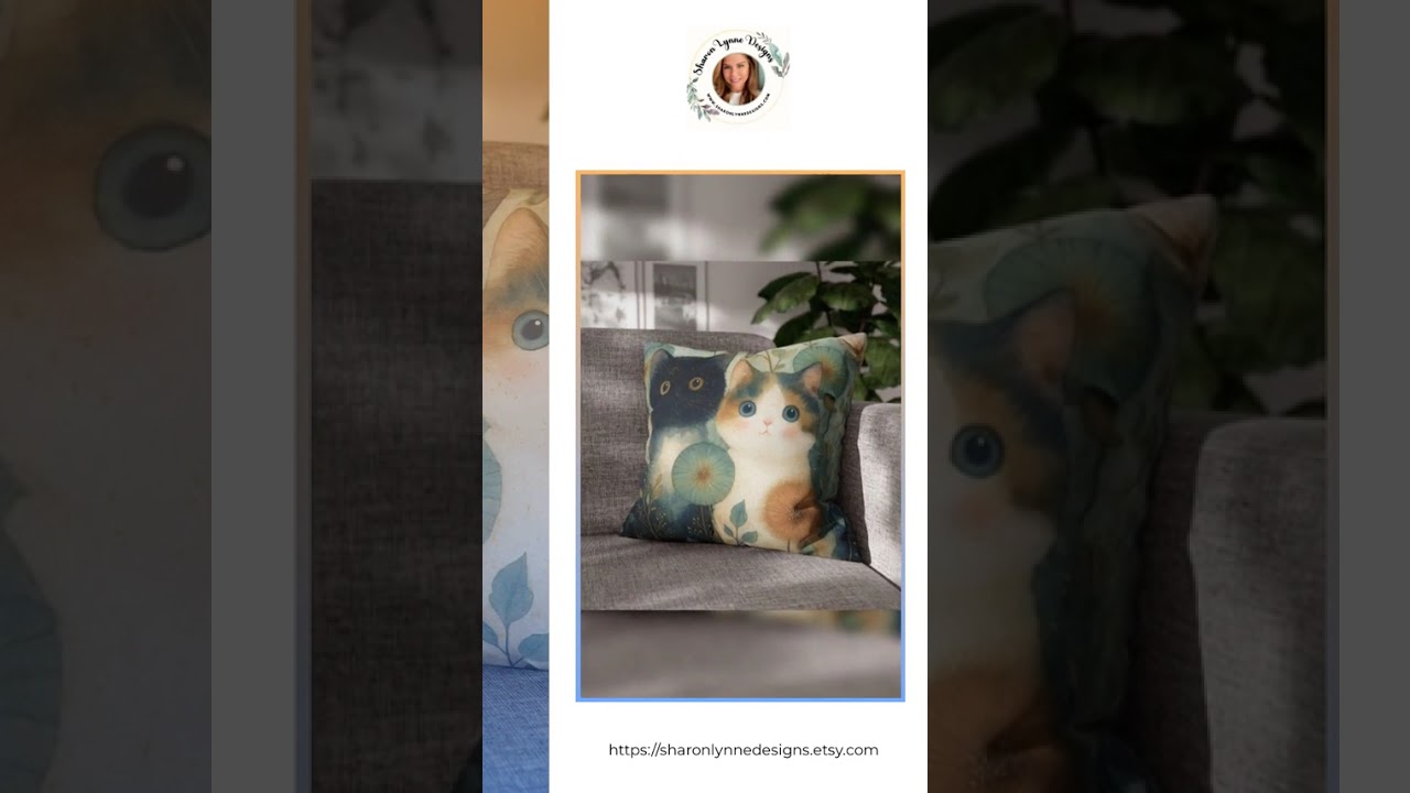 Cat Lover Faux Suede Pillowcase: Cozy Decorative Cushion Cover for Home Decor