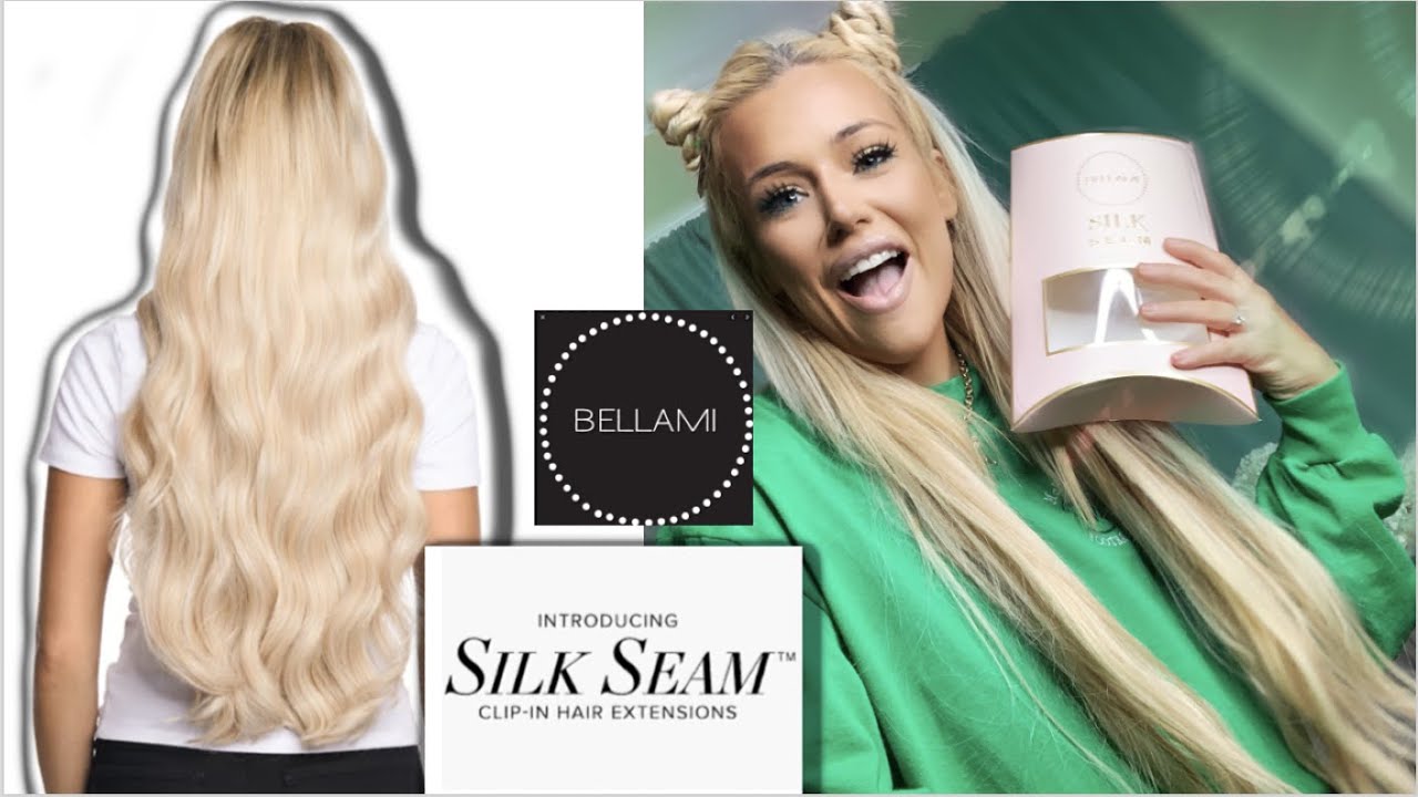 8. Bellami Hair Extensions - Dark Blonde Ombre - wide 3