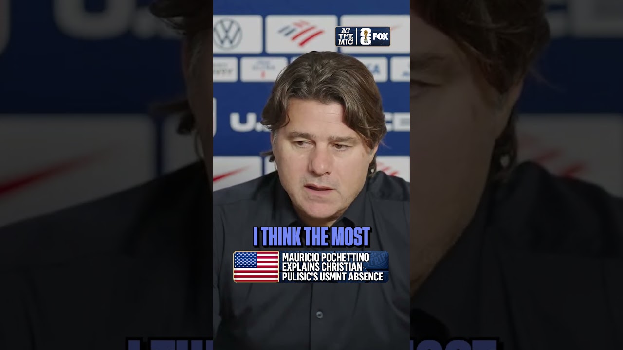 Why no Christian Pulisic? Mauricio Pochettino shares his thinking #USMNT #christianpulisic #soccer