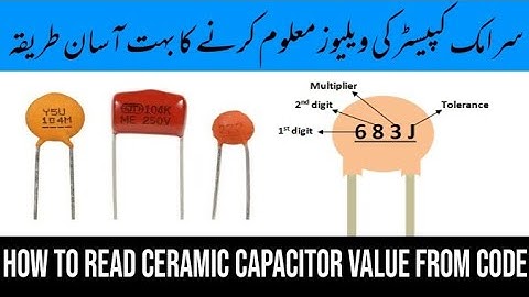 How to read Ceramic Capacitor value from Capacitor Code