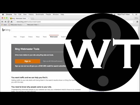 How to Sign Up With Bing Webmaster Tools