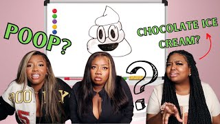 THE MOST CHAOTIC GAME OF PICTIONARY ft. courtreezy & dorisxchi screenshot 1