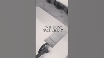 Manufacture of Windowed Boxes, the window patching process