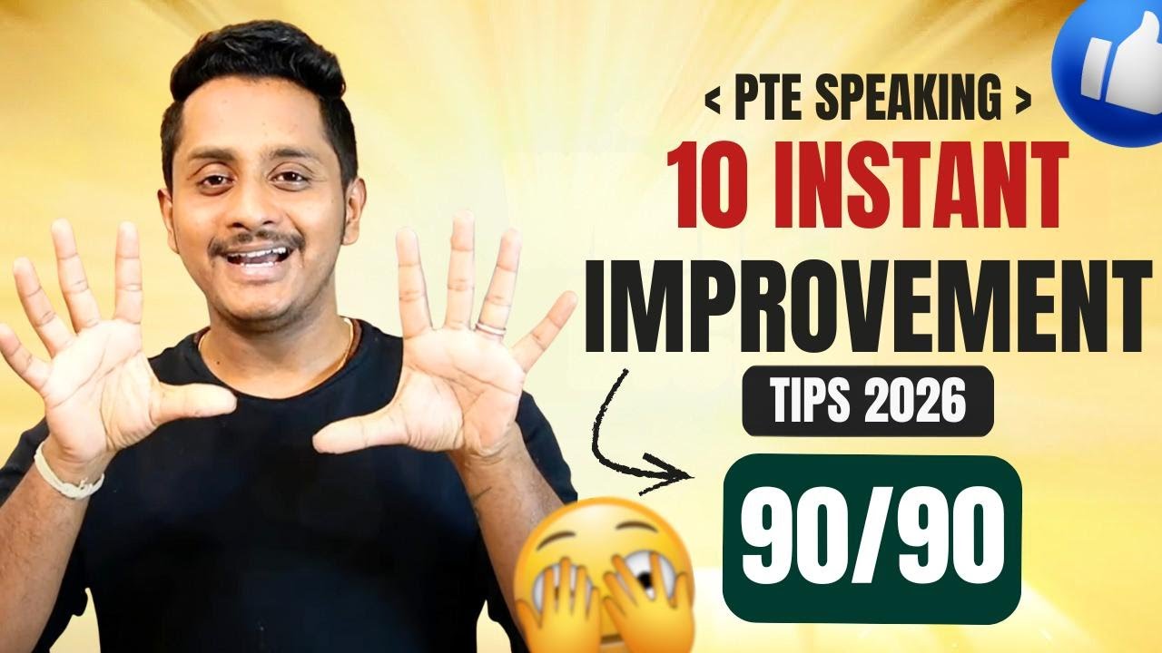 How to Get 90 in PTE Speaking | 10 Proven Improvement Tips!