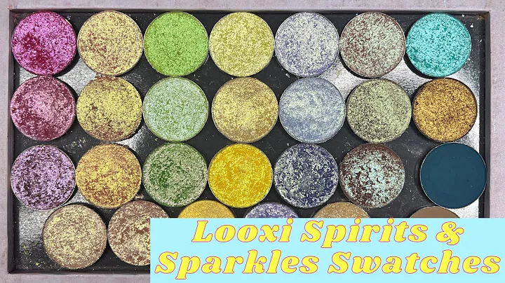 Looxi Beauty Swatch Party & Comparisons (Featuring the Spirits and Sparkles Holiday 2022 Collection)