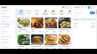 Voom Food - Qr Code Restaurant Menu Maker and Contactless Table Ordering System with Restaurant POS