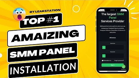 Amazing Perfect Panel Script Installation  | Latest Perfect Panel Script  | How to Make SMM Panel