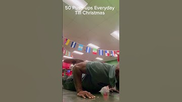 Day 23 | 50 Push-ups Everyday till Christmas #motivation #chest #pushups #daily