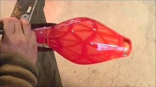 Glass Browing-    Tsumugi-Vase is glass master has been made with Notojima  Glass Studio.