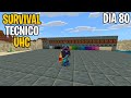 Survival Técnico UHC Día 84 Granja de arena Panel selector