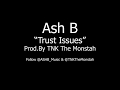 Ash B- Trust Issues (Lyrics) [Prod.By TNK The Monstah]