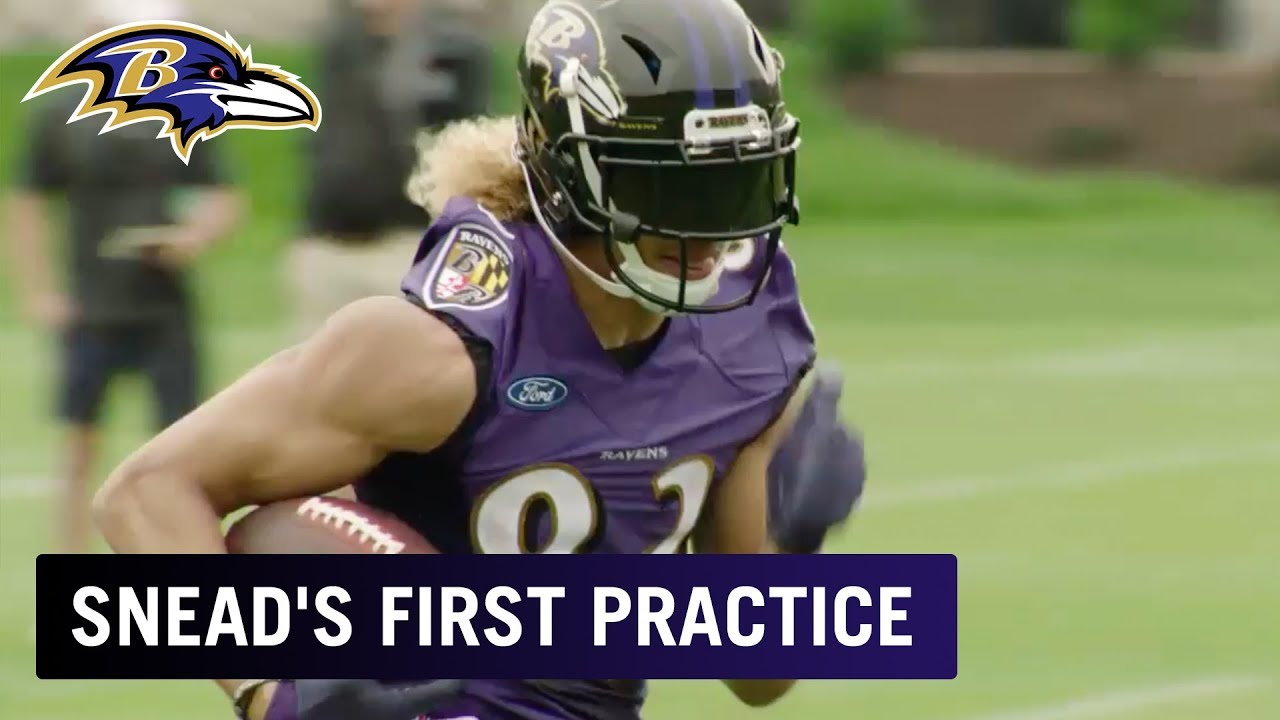 Highlights of Willie Snead's First OTA Practice as a Raven | Baltimore Ravens