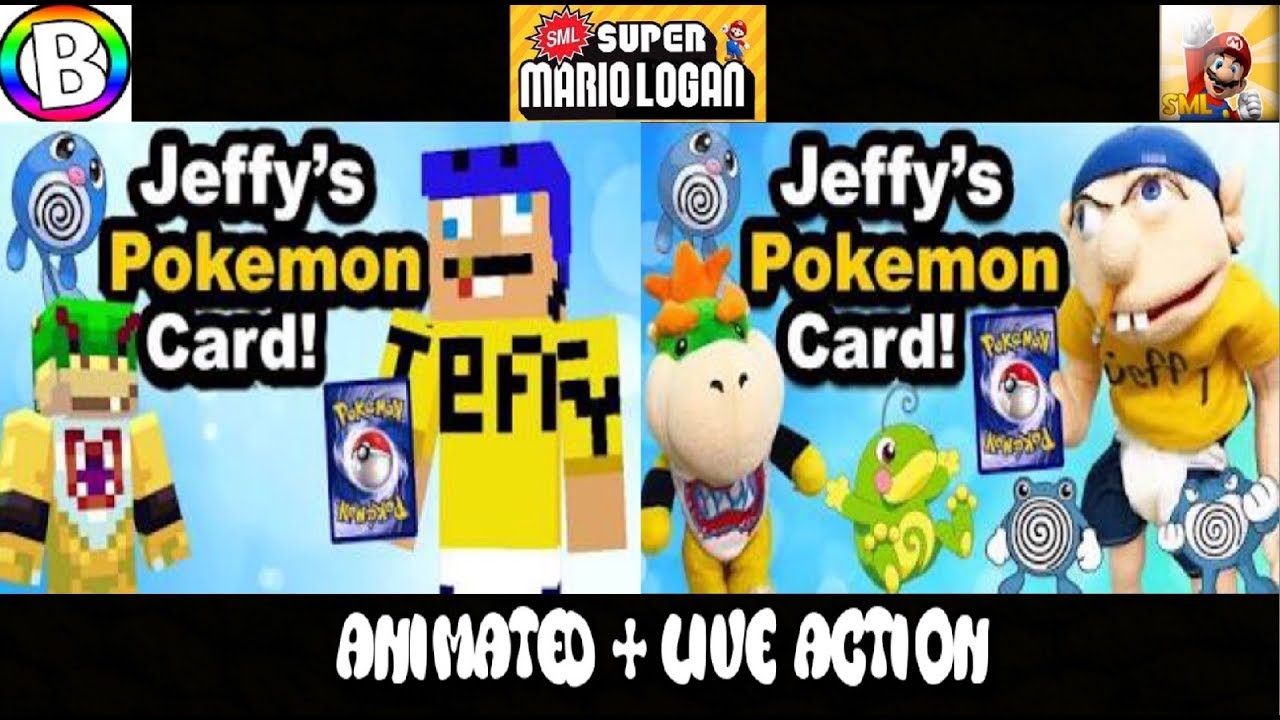 jeffy pokemon cards SML Movie: Jeffy's Card! Animated + Live Action Jeffy's likes