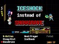 Using Iceshock instead of Snowgrave to kill Berdly | Deltarune Chapter 2 Snowgrave Route