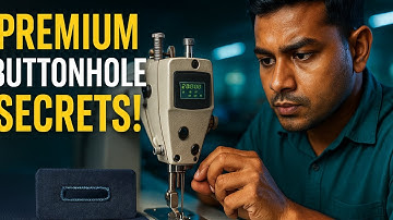 The ABSOLUTE BEST Buttonhole Settings for a CLEAN FINISH