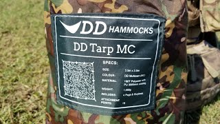 DD Hammocks 3.5m X 3.5m Tarp in Multicam