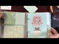 Walkthrough of 6x8 Snap Mini Album