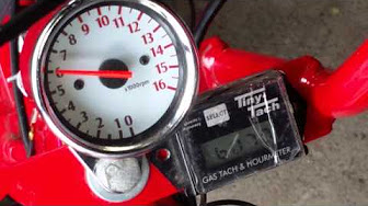 Single Cylinder Tachometer Testing - YouTube