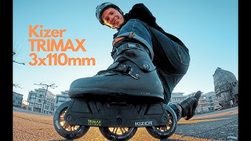 Kizer TRIMAX 3x110mm Urban Inline Skate | blader_macl (Dortmund Hombruch, Phönix See)